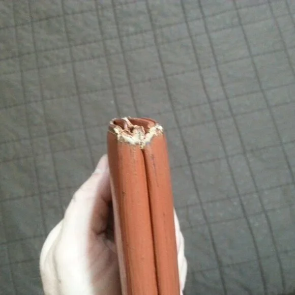 Vintage LV Louis Vuitton Epi Leather Cognac Wallet Trifold Orange Brown women's - Picture 15 of 16